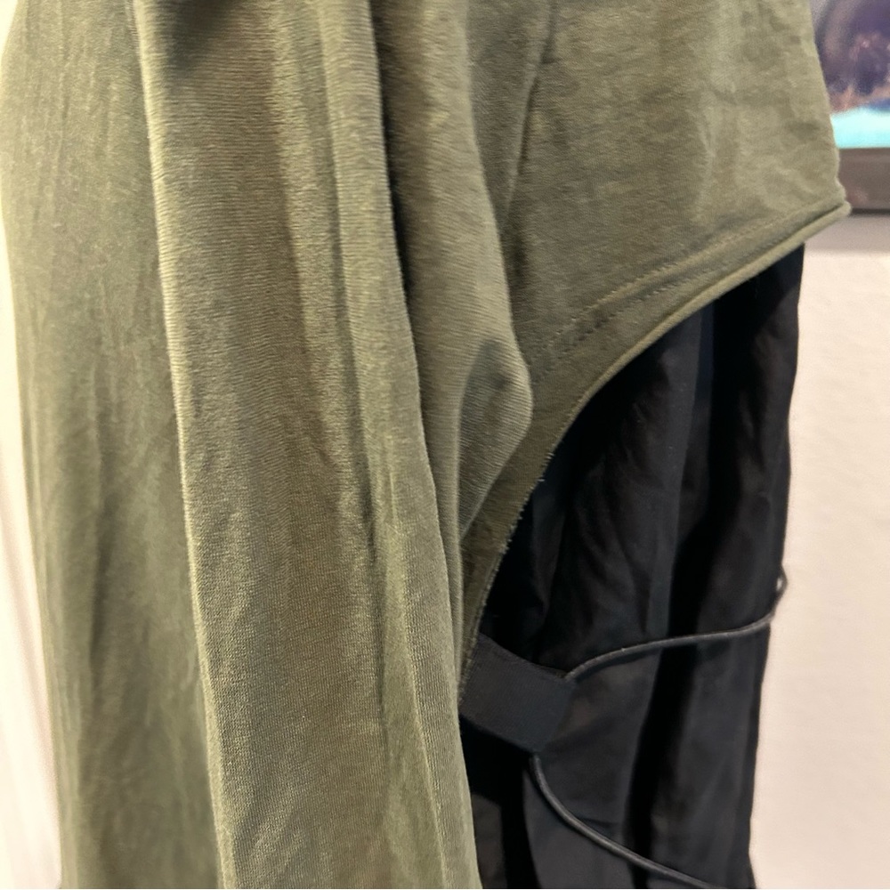 RUNDHOLZ DIP Green & Black Tunic Tied Back Military Utility Size Medium - Picture 8 of 16